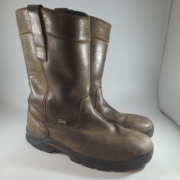 Danner 12453-9.5 D Danner 11" Crafter Waterproof Boot Size 9.5 D Brown Comfort - Picture 3 of 12